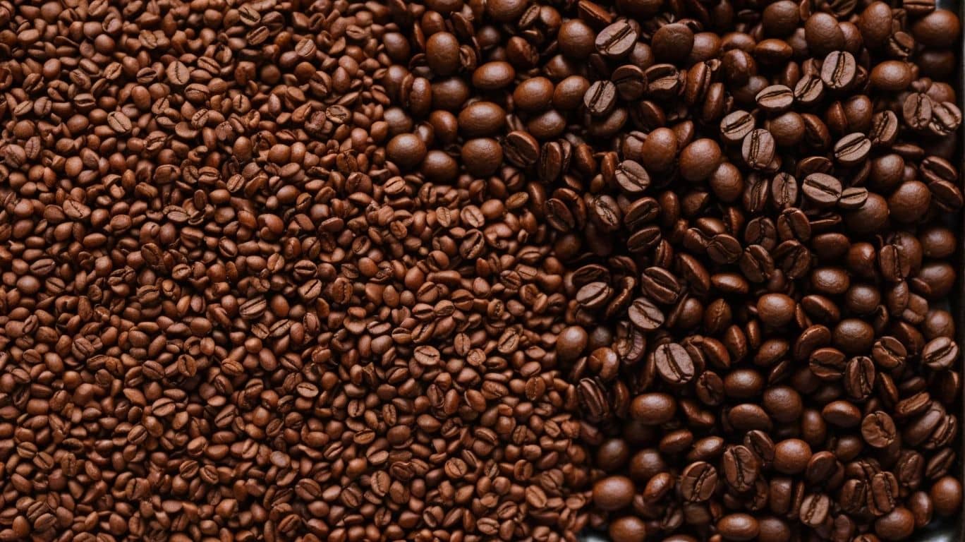 Ethiopian coffee beans and Kenyan coffee beans compared side by side for flavour and origin differences